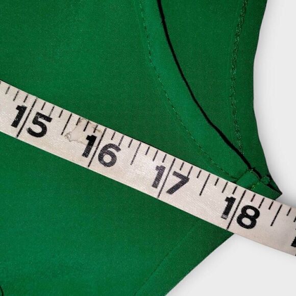 Lulus Womens Dress Sz Medium Kelly Green Mini Coquette Cottagecore Fairycore - Picture 8 of 11